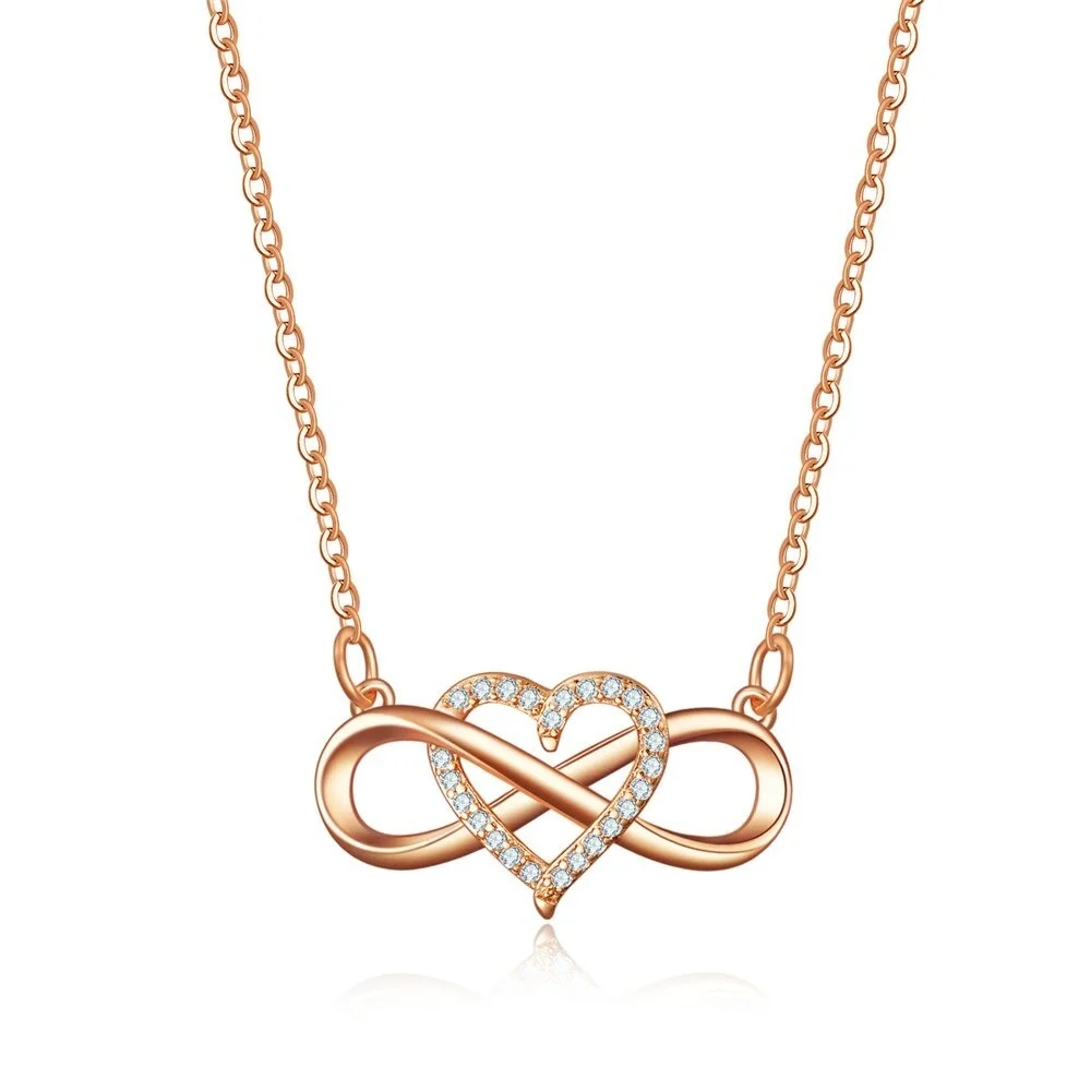 Zirocn Infinity Heart Necklace - Image 3